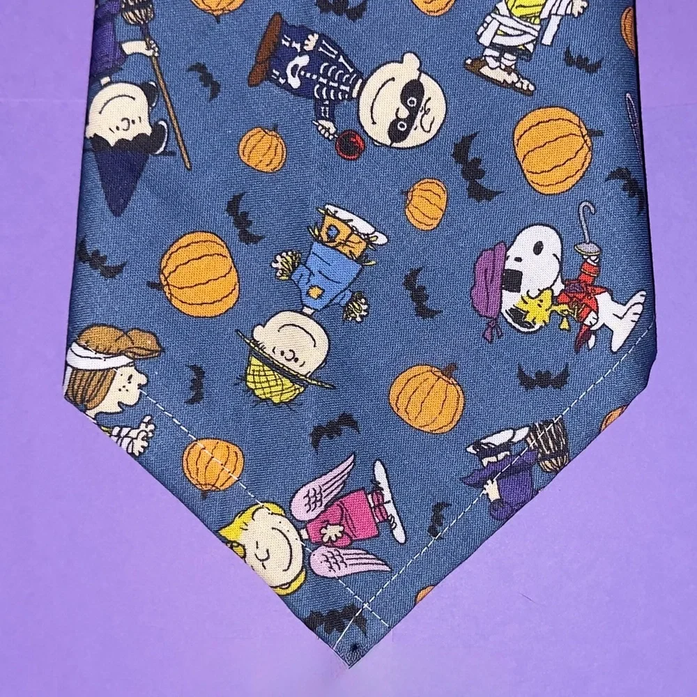 Van Gogh Inspired Dog Bandana with Cat Design